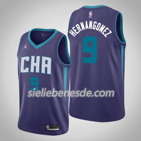 Herren NBA Charlotte Hornets Trikot Willy Hernangomez 9 Jordan Brand 2019-2020 Statement Edition Swingman